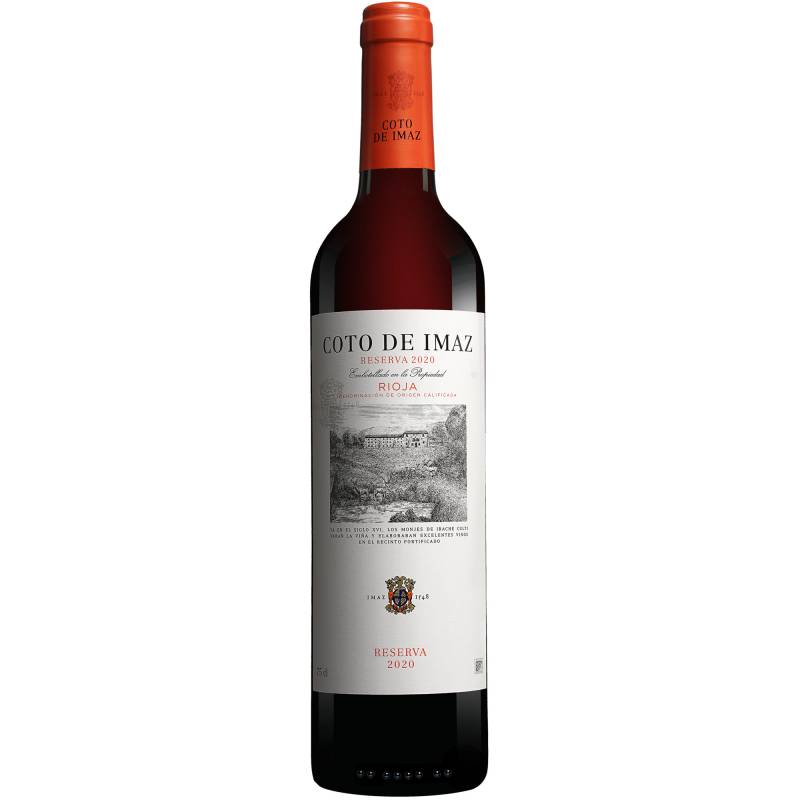 Coto de Imaz Reserva 2020  0.75L 14% Vol. Rotwein Trocken aus Spanien von El Coto