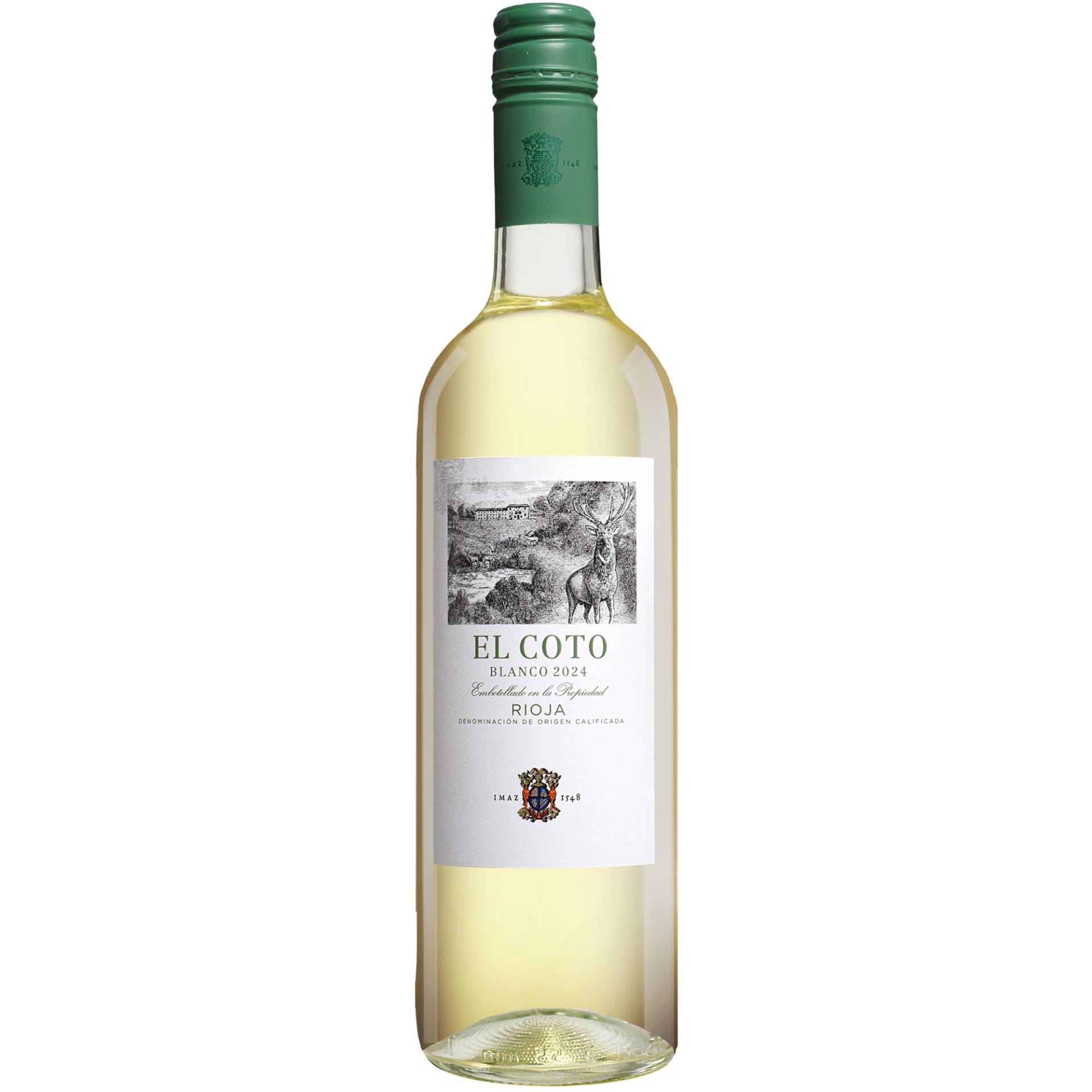 El Coto Blanco 2024  0.75L 12% Vol. Weißwein Trocken aus Spanien von El Coto