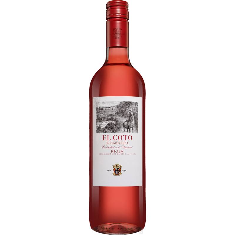 El Coto Rosado 2023  0.75L 13% Vol. Roséwein Trocken aus Spanien von El Coto