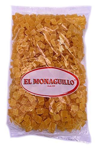 Getrocknete Ananas Stücke 1kg - Premium Qualität - glutenfrei - vegan - Vitaminreich - aus Thailand, Menge:1 Stück von El Monaguillo