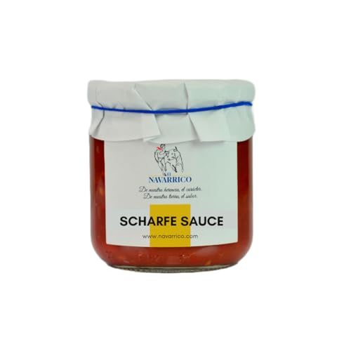 El NAVARRICO - Mutige Soße | Premium-Zutaten | Ohne künstliche Elemente | Glutenfrei & allergenfrei | Enthält Tomate & Piquillo-Pfeffer | 315 ml von El NAVARRICO