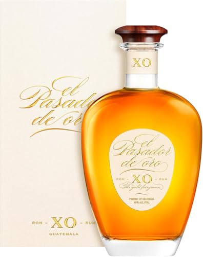 EL PASADOR DE ORO - Rhum XO - Alter Rum - Goldmedaille 2023 The Rum & Cachaça Masters - 40 % Alkohol - Herkunft: Guatemala - 70 cl Flasche von PURA VIDA