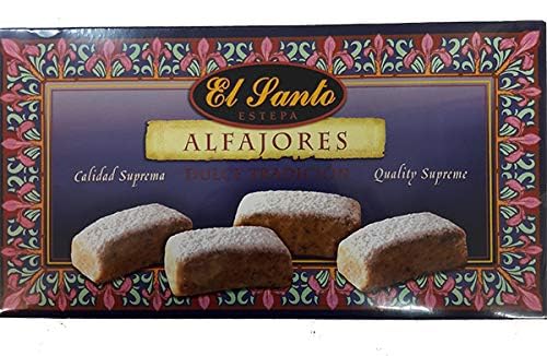 El Santo Alfajores - Spanisches Weihnachtsmürbegebäck mit Mandeln (1 x 750g) von El Santo