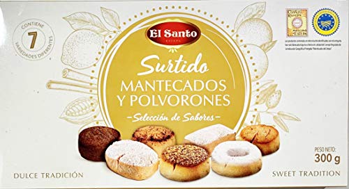 Weihnachtsgebäckmischung / Surtido de Navidad El Santo - 300 gr von El Santo