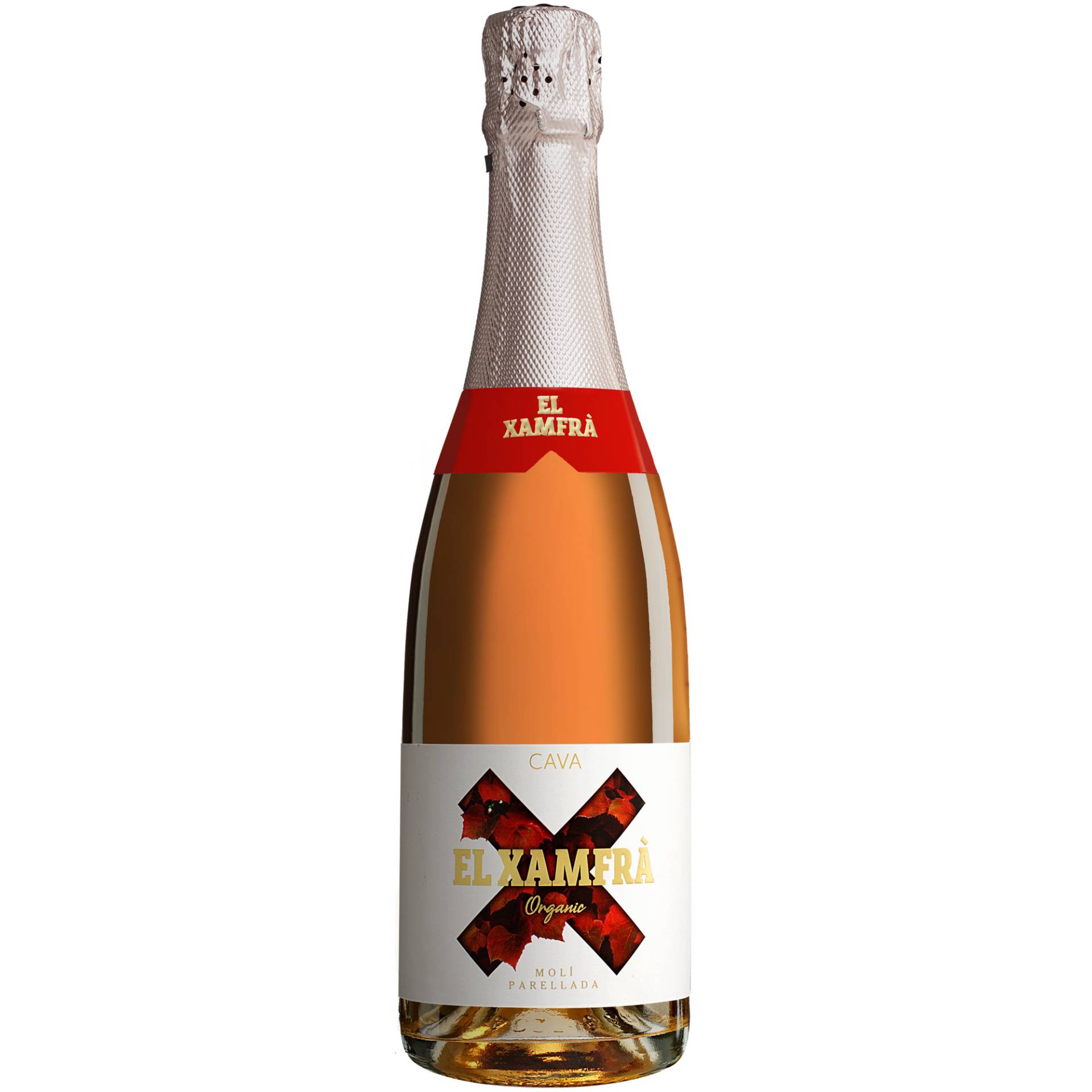 El Xamfrà Cava Rosé Reserva Brut Nature 2021  0.75L 11.5% Vol. Sehr Trocken aus Spanien von El Xamfrà