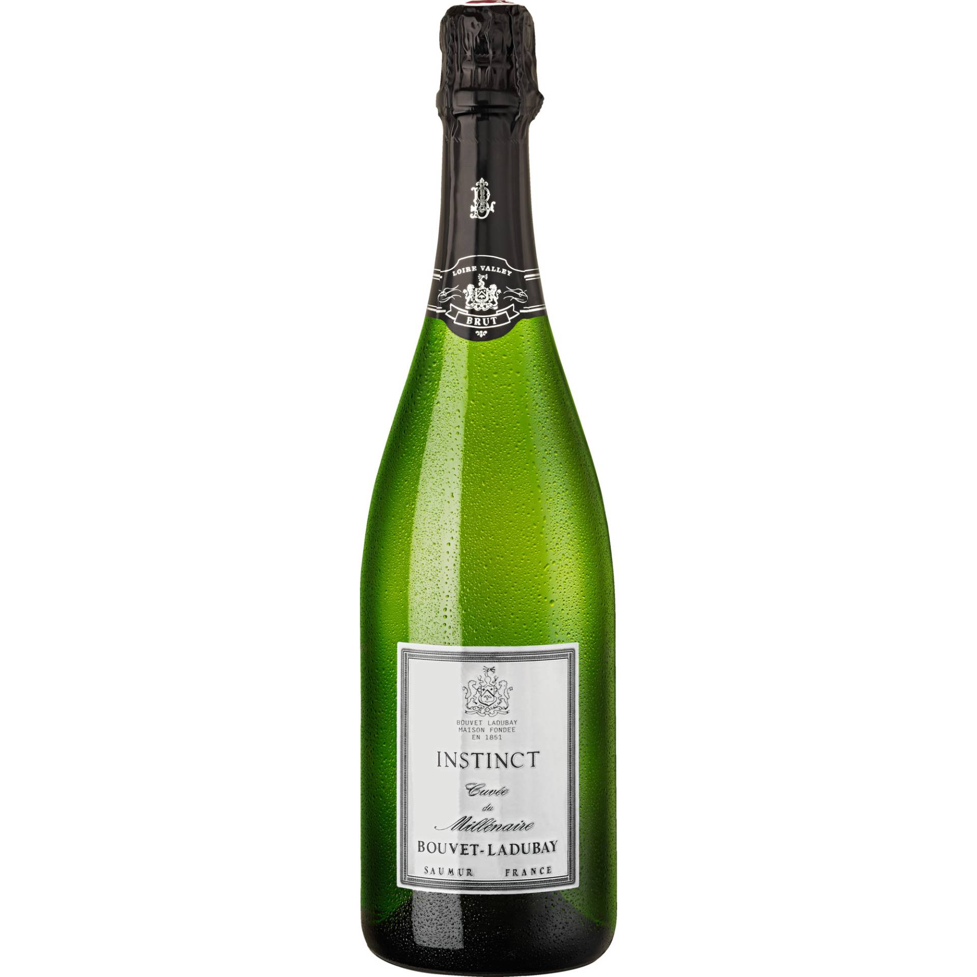 Bouvet Ladubay Instinct, Cuvée du Millénaire Saumur Brut AC, Loire, 2020, Schaumwein von Elaboré à Distré par Bouvet Ladubay SA - St Hilaire St Florent France