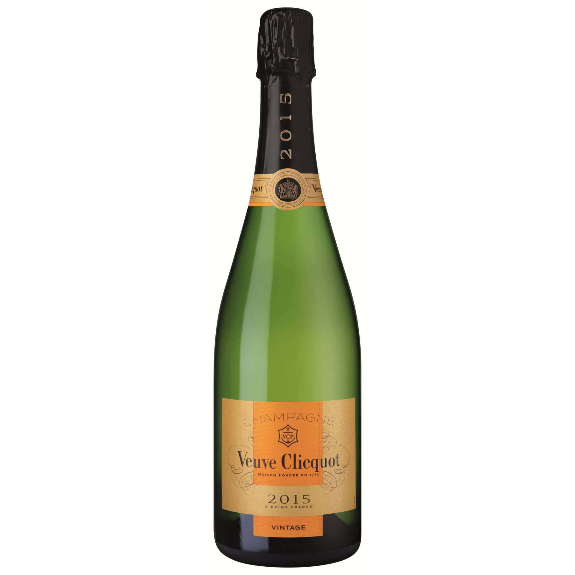 Champagne Veuve Clicquot Vintage, Brut, Champagne AC, Geschenketui, Champagne, 2015, Schaumwein von Èlaboré par/prodeuced by Veuve Clicquot Ponsardin, 51100 Reims, France NM 549-004
