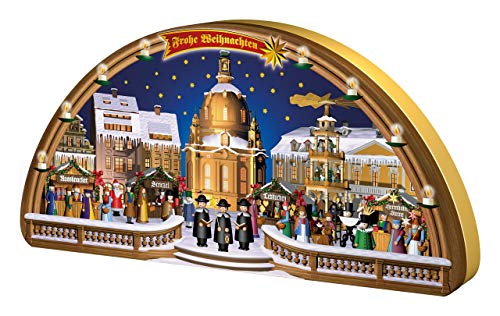 Elbflorenz Stollenkonfekt Schwibbogen-Dose, 480 g von Elbflorenz