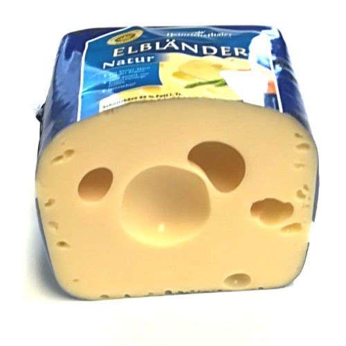 Elbländer natur Heinrichsthaler Käse Lochkäse 400g laktosefrei glutenfrei von Elbländer