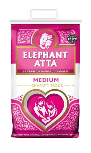 ELEPHANT ATTA CHAPATI ALLZWECKMEHL 5KG von Elephant Atta