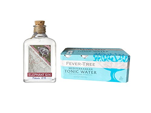 Elephant Gin (1 x 0.5 l) + Fever Tree Mediterranean Tonic Water (8 x 0.15 l)