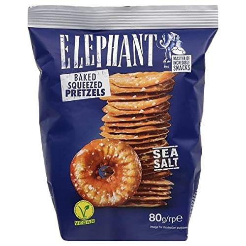 Elephant Prezels Meersalz, 80 g von Elephant