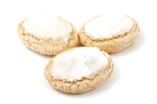 Ricciarelli - 6 x 200 g Mandelgebäck mit Puderzucker von Eliana