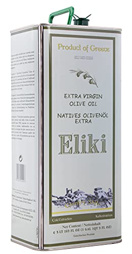 Griechisches Extra natives Olivenöl - Eliki - kaltgepresst & filtriert - mildes Olivenöl - premium Qualität (5 Liter) von Eliki