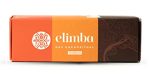 Elimba Bio Kakao Kugeln, Happy Color Box (3er Pack) - heiße Schokolade 100% vegan - Premium Criollo-Rohkakao Trinkschokolade mit min. 55% Kakaoanteil, cacao von Elimba