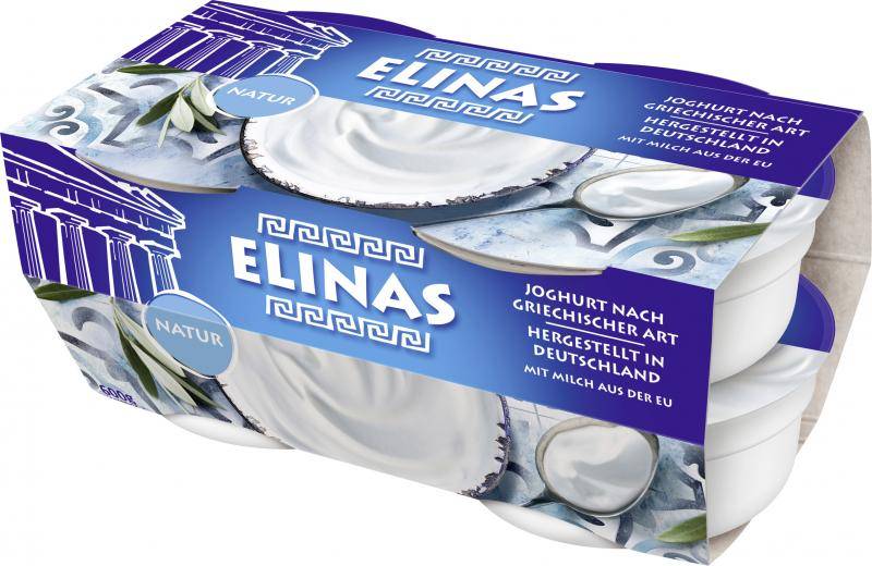 Elinas Joghurt nach griechischer Art Natur von Elinas