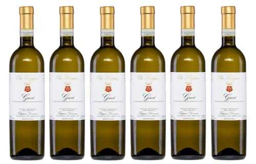 6x 0,75l - 2023er - Elio Filippino - Gavi D.O.C.G. - Piemonte - Italien - Weißwein trocken von Elio Filippino