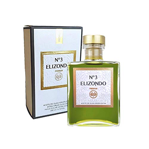 Elizondo Nº3 - Natives Olivenöl Extra Picual - Flasche 200ml mit Etui von Elizondo