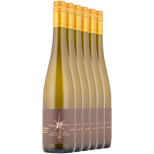 Ellermann-Spiegel Chardonnay Goldkapsel trocken 2022 (6 x 0.75 l) von Ellermann-Spiegel