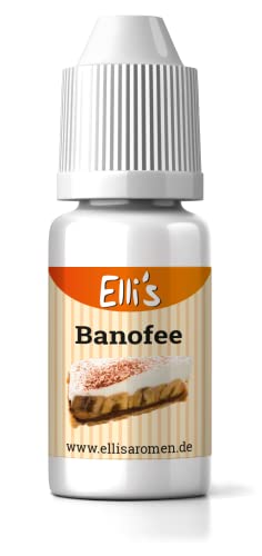 Ellis Aromen Banoffee NATURIDENTISCHES Lebensmittelaroma | Für Speisen & Getränke | 10 ml von Elli´s