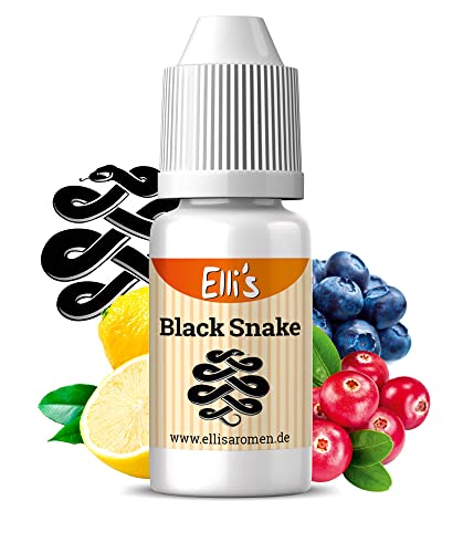 Ellis Aromen Black Snake NATURIDENTISCHES Lebensmittelaroma | Für Speisen & Getränke | 10 ml von Elli´s