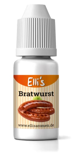 Ellis Aromen Bratwurst NATURIDENTISCHES Lebensmittelaroma | Für Speisen & Getränke | 10 ml von Elli´s