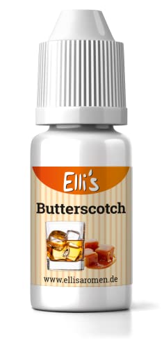 Ellis Aromen Butterscotch NATURIDENTISCHES Lebensmittelaroma | Für Speisen & Getränke | 10 ml von Elli´s