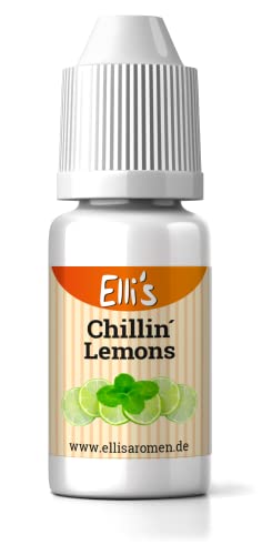 Ellis Aromen Chillin´ Lemons NATURIDENTISCHES Lebensmittelaroma | Für Speisen & Getränke | 10 ml von Elli´s