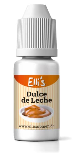 Ellis Aromen Dulce de Leche NATURIDENTISCHES Lebensmittelaroma | Für Speisen & Getränke | 10 ml von Elli´s