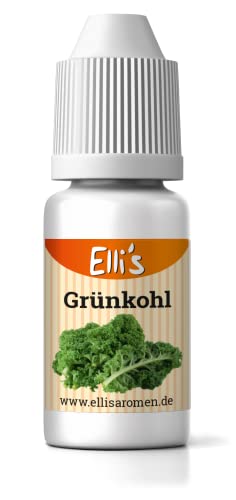 Ellis Aromen Grünkohl NATURIDENTISCHES Lebensmittelaroma | Für Speisen & Getränke | 10 ml von Elli´s