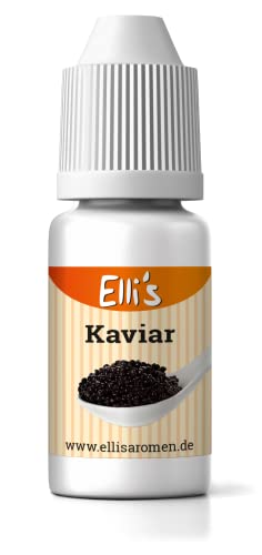 Ellis Aromen Kaviar NATURIDENTISCHES Lebensmittelaroma | Für Speisen & Getränke | 10 ml von Elli´s