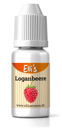 Ellis Aromen Loganbeere NATURIDENTISCHES Lebensmittelaroma | Für Speisen & Getränke | 10 ml von Elli´s