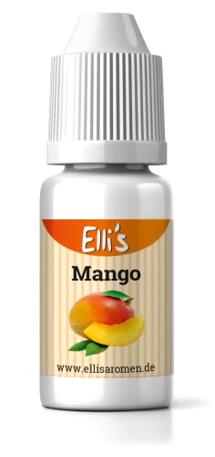 Ellis Aromen Mango NATURIDENTISCHES Lebensmittelaroma | Für Speisen & Getränke | 10 ml von Elli´s