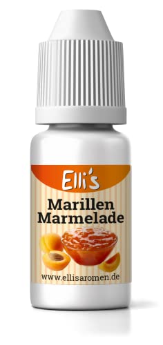 Ellis Aromen Marillen Marmelade NATURIDENTISCHES Lebensmittelaroma | Für Speisen & Getränke | 10 ml von Elli´s