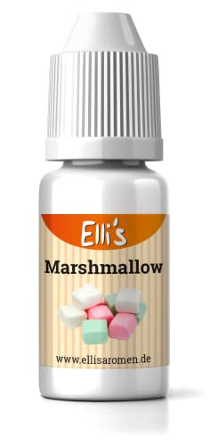 Ellis Aromen Marshmallow NATURIDENTISCHES Lebensmittelaroma | Für Speisen & Getränke | 10 ml von Elli´s