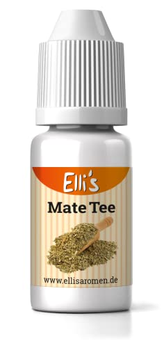 Ellis Aromen Mate Tee NATURIDENTISCHES Lebensmittelaroma | Für Speisen & Getränke | 10 ml von Elli´s