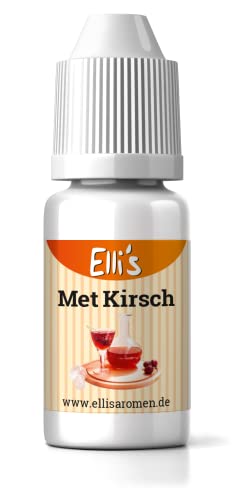 Ellis Aromen Met Kirsch NATURIDENTISCHES Lebensmittelaroma | Für Speisen & Getränke | 10 ml von Elli´s