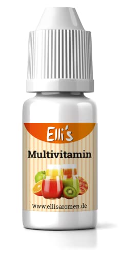 Ellis Aromen Multivitamin NATURIDENTISCHES Lebensmittelaroma | Für Speisen & Getränke | 10 ml von Elli´s