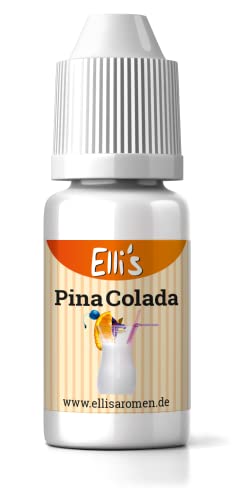 Ellis Aromen Pina Colada NATURIDENTISCHES Lebensmittelaroma | Für Speisen & Getränke | 10 ml von Elli´s