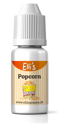 Ellis Aromen Popcorn NATURIDENTISCHES Lebensmittelaroma | Für Speisen & Getränke | 10 ml von Elli´s