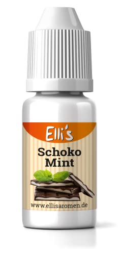 Ellis Aromen Schoko Mint NATURIDENTISCHES Lebensmittelaroma | Für Speisen & Getränke | 10 ml von Elli´s