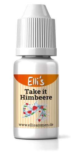 Ellis Aromen Take it Himbeere Fruchtbonbon NATURIDENTISCHES Lebensmittelaroma | Für Speisen & Getränke | 10 ml von Elli´s