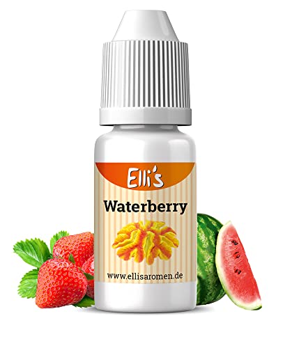 Ellis Aromen Waterberry NATURIDENTISCHES Lebensmittelaroma | Für Speisen & Getränke | 10 ml von Elli´s