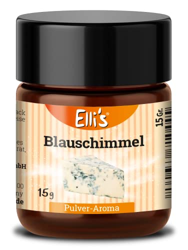 Ellis Aromen Blauschimmel PULVER Lebensmittelaroma | Vegan und kalorienarm | für Lebensmittel und Getränke, wie zum Backen und Kochen | 10 g von Elli´s