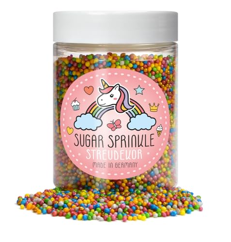 Sugar Sprinkles Tortendeko Streudekor - Bunte Nano Perlen von Elli´s