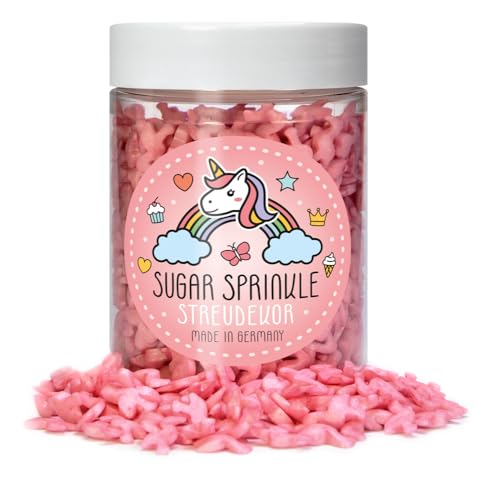 Sugar Sprinkles Tortendeko Streudekor - Pinke Flamingo von Elli´s