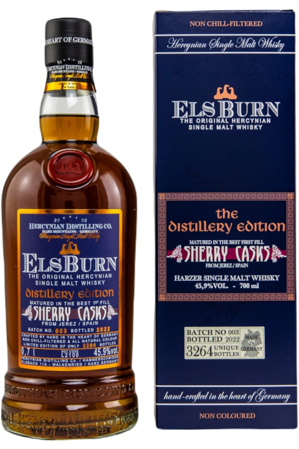 Elsburn Distillery Edition Batch 003 (2022) Sherry Casks 45,9% vol. 0,7 l von Elsburn