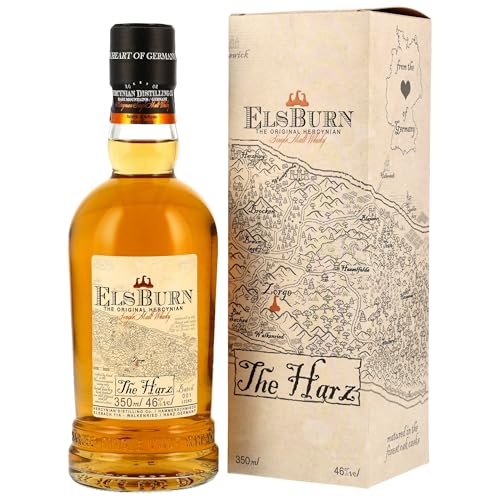 Elsburn The Harz Hercynian Single Malt Whisky, Batch No. 001, 350ml alc. 46% vol. von Elsburn