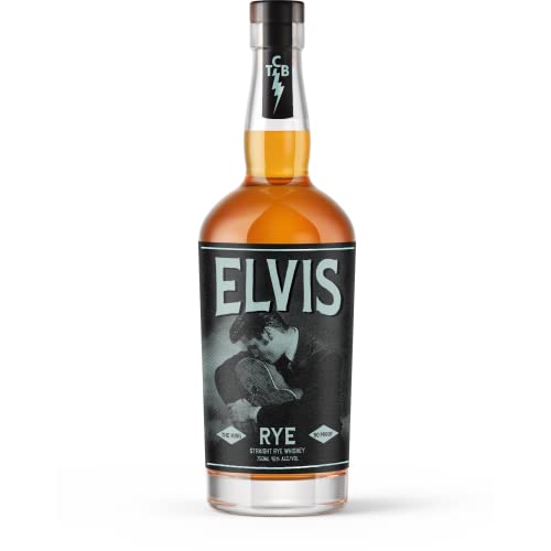 Elvis THE KING Straight RYE Whiskey 45% Vol. 0,75l von Elvis