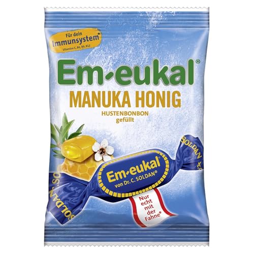 Em-eukal Hustenbonbon, Manuka Honig, 75 g von Em-eukal